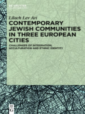 cover image of Contemporary Jewish Communities in Three European Cities